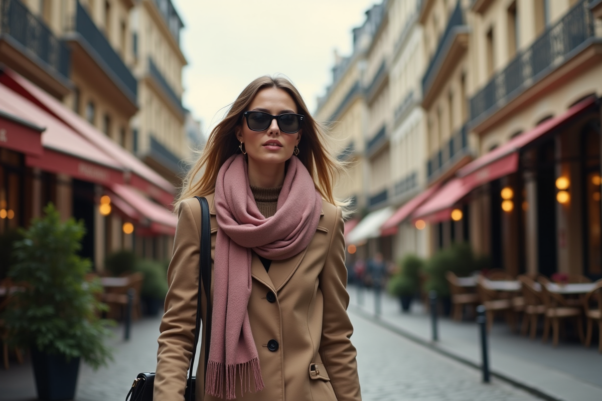 Les Français et leur amour pour les foulards: les raisons derrière cette tendance vestimentaire