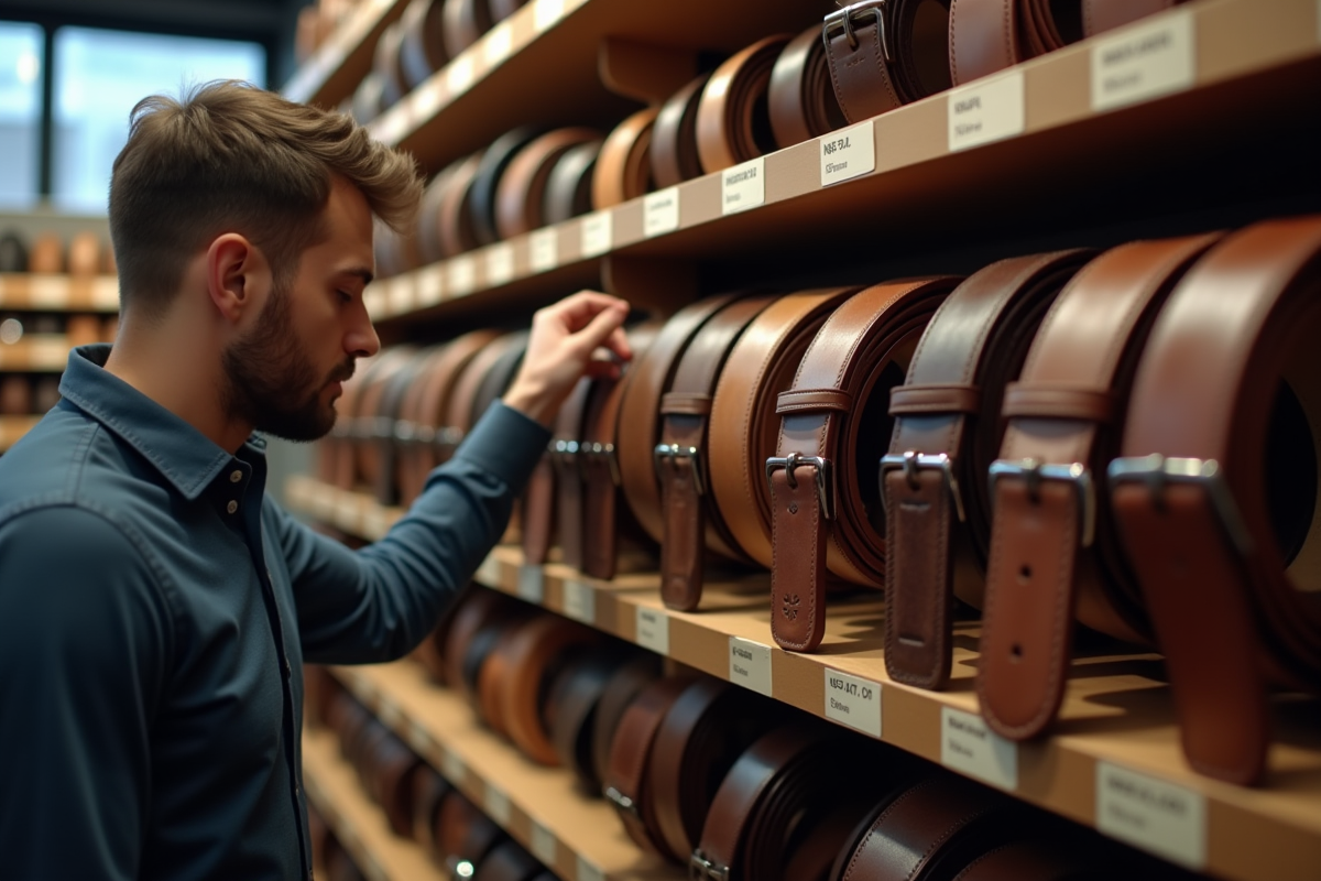 Choisir la taille de ceinture idéale pour homme : conseils et astuces