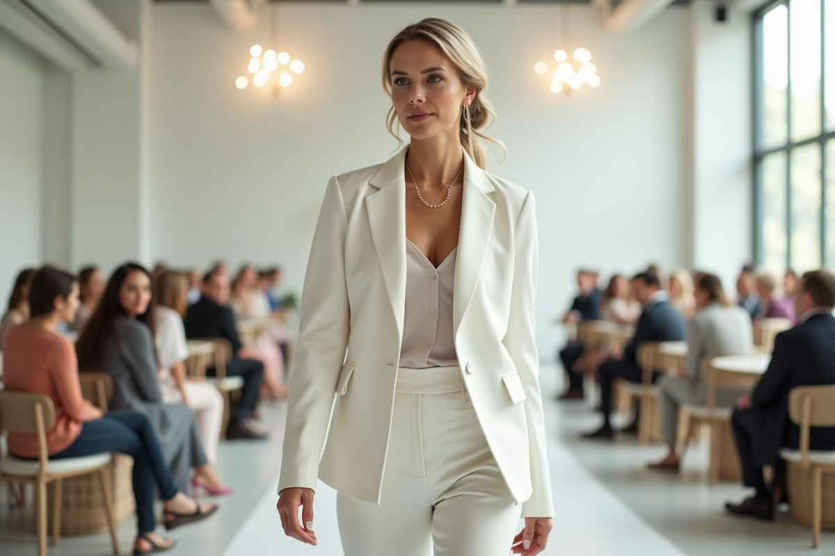 tailleur blanc