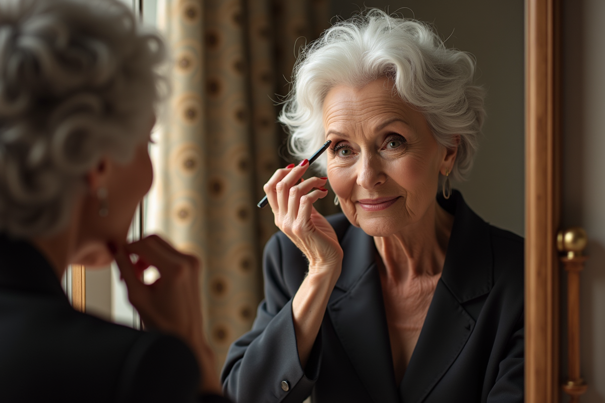 Maquillage à 70 ans : techniques et astuces pour un look adapté